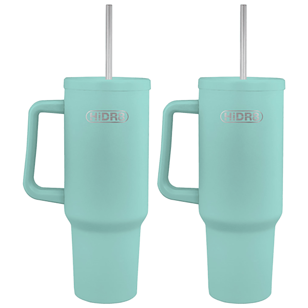 MorningSave: 2-Pack: Cambridge 24 oz Insulated Tumblers with Straw