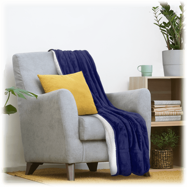 MorningSave Cosi Home 60" x 50" Heated Blanket Electric Throw