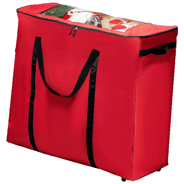 MorningSave 2Pack YH Goods Christmas Storage Container Bag on Wheels