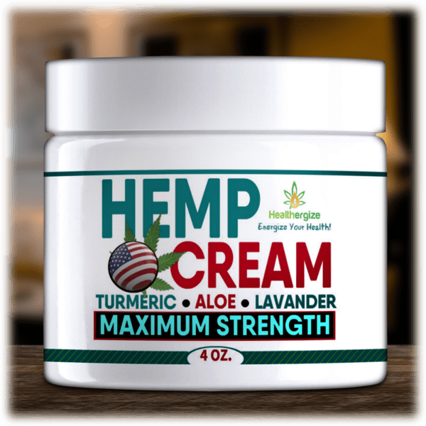 SideDeal Healthergize Hemp Cream with Hemp Oil, Turmeric and Aloe