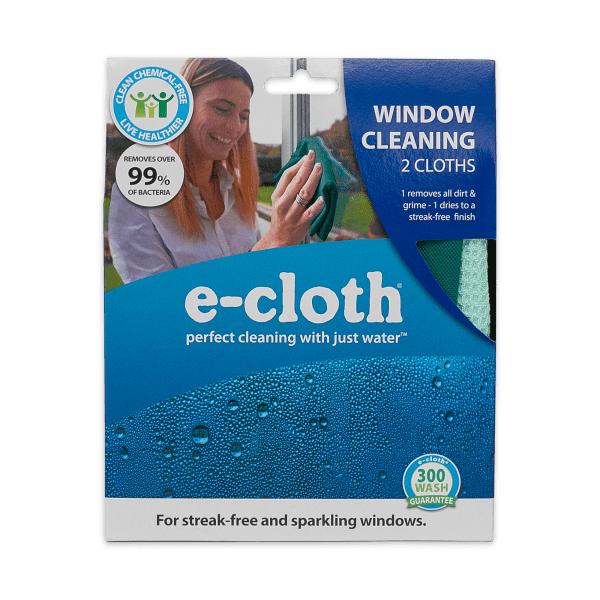 SideDeal 2Pack ecloth Window Cleaning Cloths (Streak Free Shine)