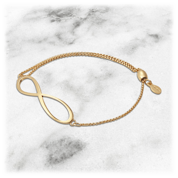 MorningSave ALEX AND ANI Infinity Bracelet with Expandable Pull Chain