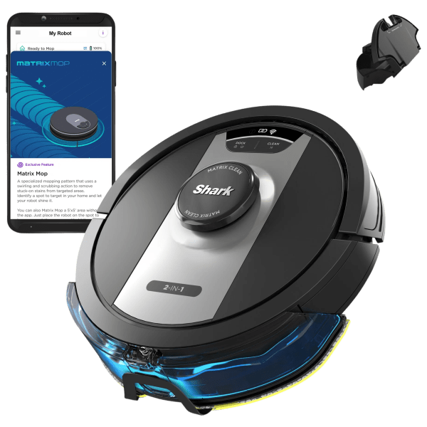 Shark Matrix 2-in-1 Robot Vacuum & Mop with 360° LiDAR (Refurbished) $99.99