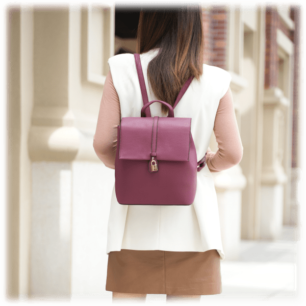 MorningSave MKF Collection Melanie Vegan Leather Women’s Backpack by