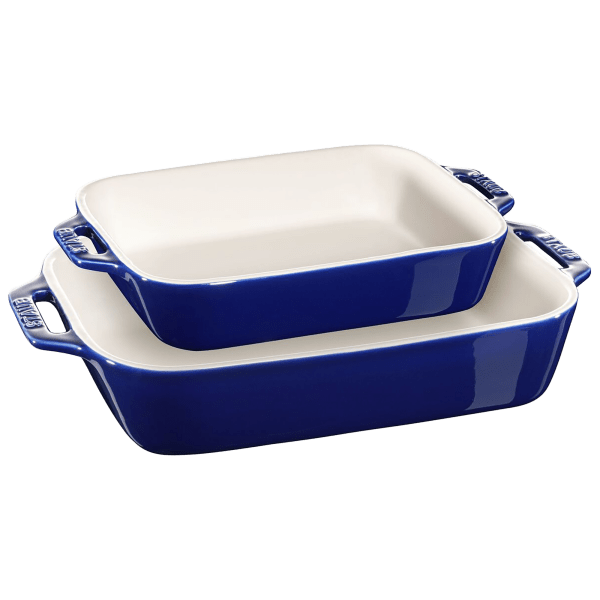 MorningSave Staub Ceramic 4 Piece Baking Dish and Bowl Set