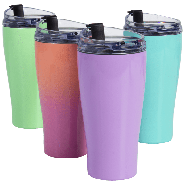 Meh: 4-Pack: Primula Peak Insulated Stainless Steel Tumblers (18 oz or 20  oz)