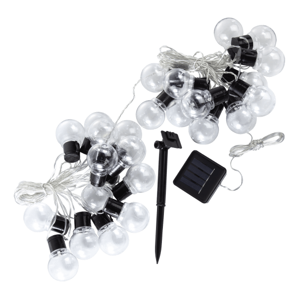 SideDeal 2Pack Chris & Peyton 25LED Solar String Lights