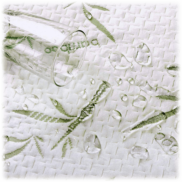 MorningSave Lux Decor Waterproof Bamboo Mattress Protector