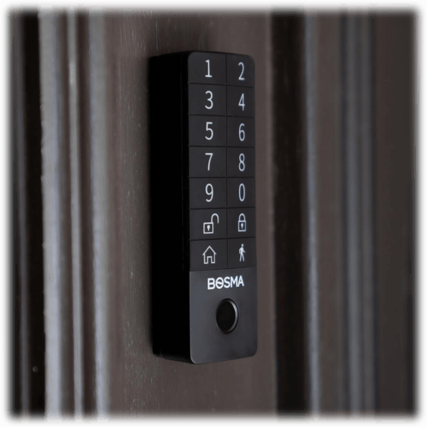 Meh Bosma Aegis Smart Door Lock & Wireless Bluetooth Fingerprint Keypad Bundle