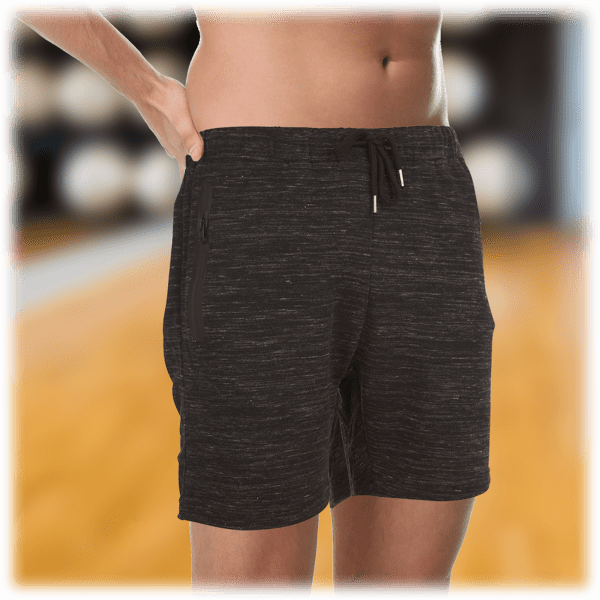 MorningSave 3Pack Nextex Men's French Terry Shorts With Zipper Pockets