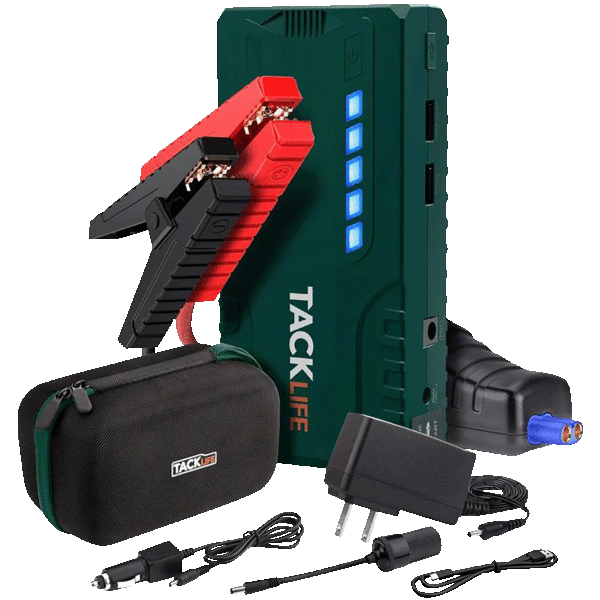 MorningSave Tacklife T6 800 Amp Portable Jump Starter Kit