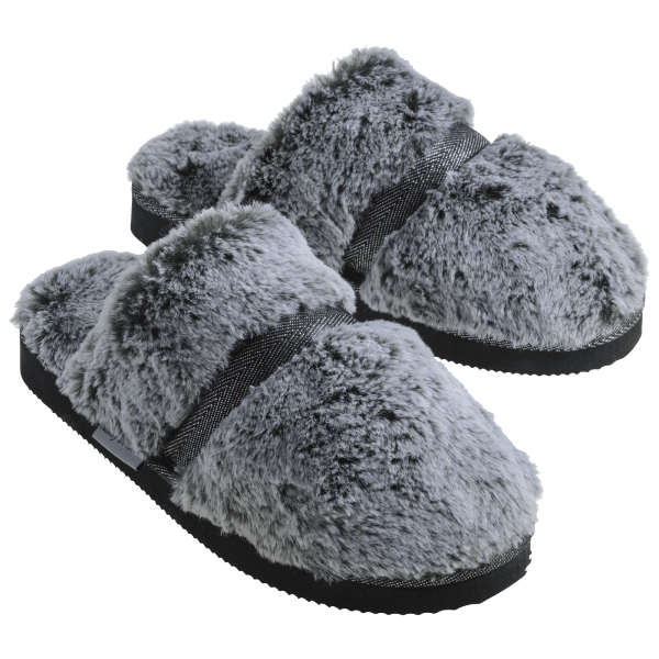 FLY FLOT L7T75 SE NERO CIABATTE PANTOFOLE DONNA INVERNALI MADE IN ITALY