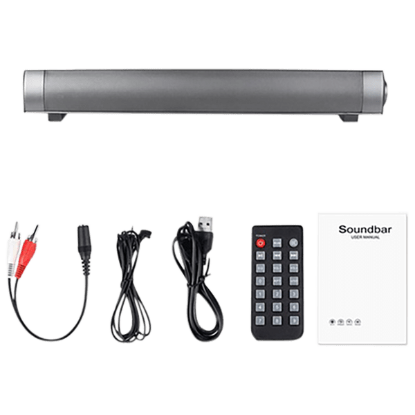 MorningSave HiFi Bluetooth Sound Bar with Remote