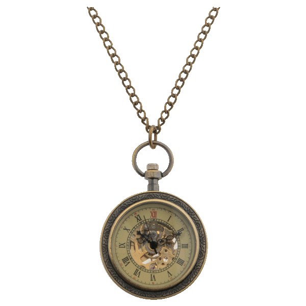 MorningSave Roost Pocket Watch Necklace Large