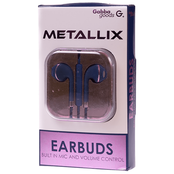 gabba goods earphones mic and volume control