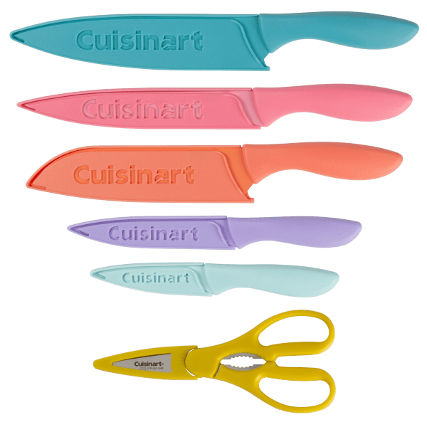 MorningSave: Cuisinart Advantage Autumn Morning 5-Piece Ceramic Coated Knife  Set