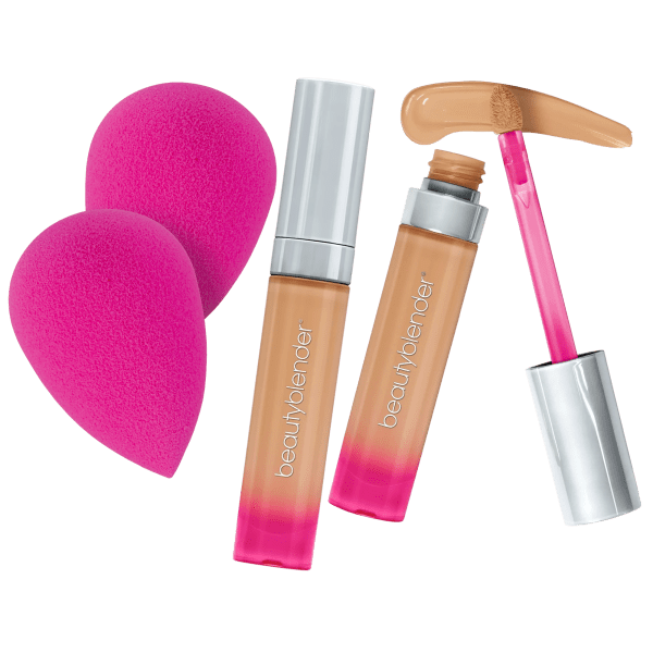 MorningSave 2Pack beautyblender Bounce Airbrush Liquid Whip Conceal