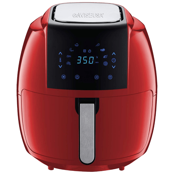 GoWISE USA 5.8-Quarts 8-in-1 Air Fryer XL with 6-Pieces