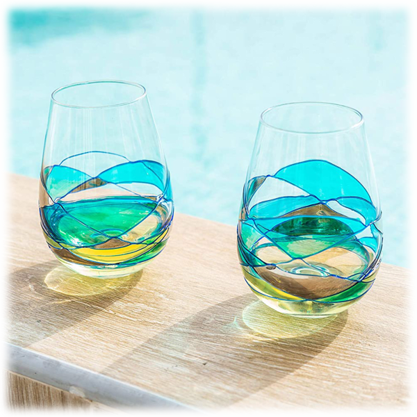 MorningSave: 2-Pack: Antoni Barcelona Balloon Stemless Wine Glass