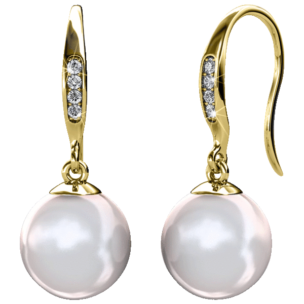 MorningSave Cate & Chloe Betty Freshwater Pearl & Swarovski Crystal