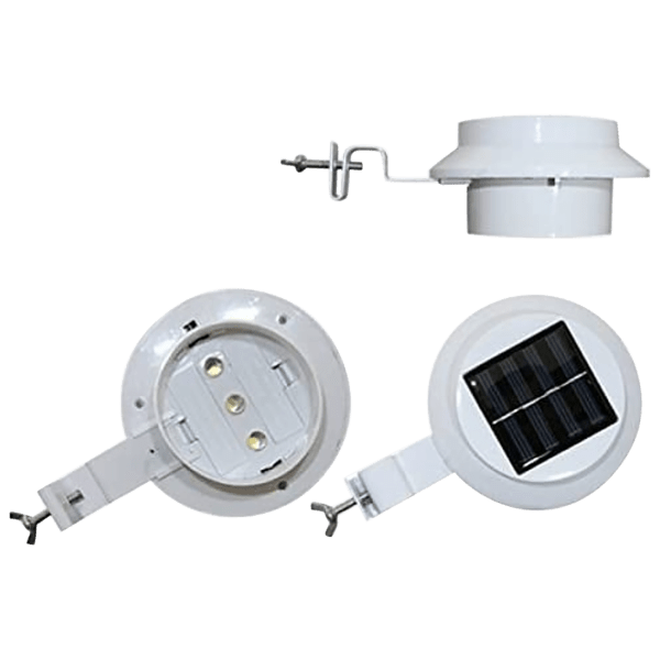 Meh 16Pack Boundery Outdoor Solar LED Gutter Lights