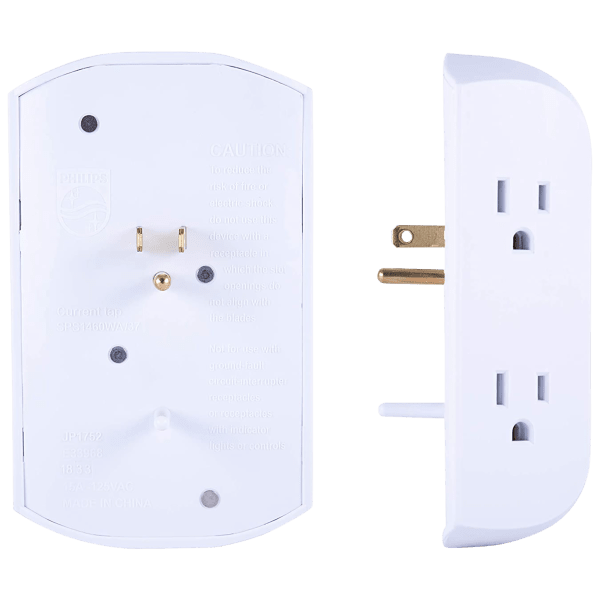 MorningSave 4Pack Philips 6Outlet Extender