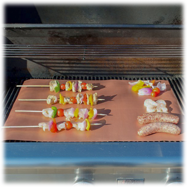 SideDeal 2Piece Copper Oven Liner Set