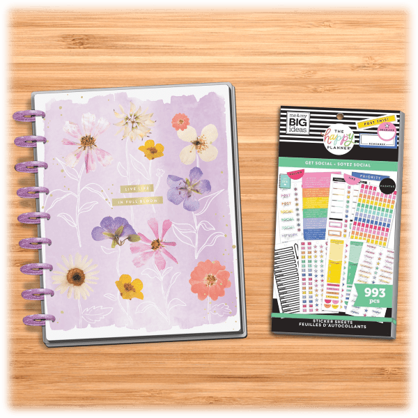 MorningSave The Happy Planner Dated Classic Size + Sticker Book