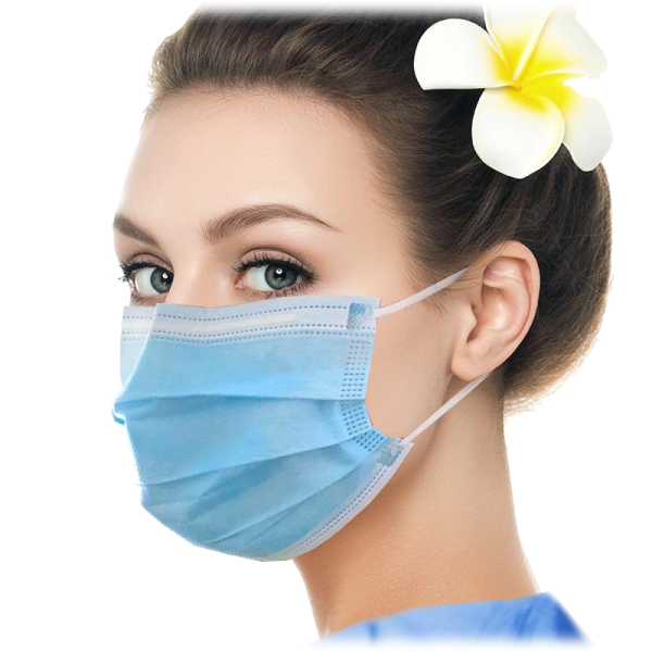 MorningSave 100Pack 3Ply Disposable Masks (Kid & Adult Sizes)