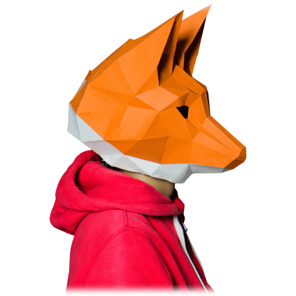 Meh Papercraft World Fox Mask