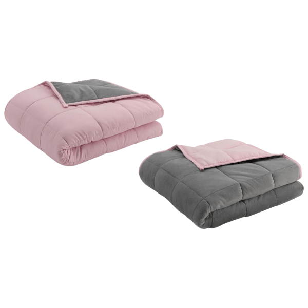 MorningSave Ella Jayne Home 12 Pound Reversible Weighted Blanket