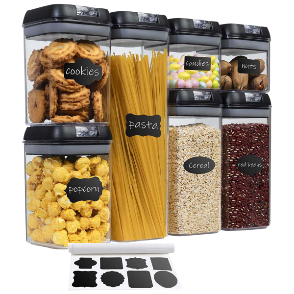 MorningSave Cheer Collection 7Piece Airtight Food Storage Containers