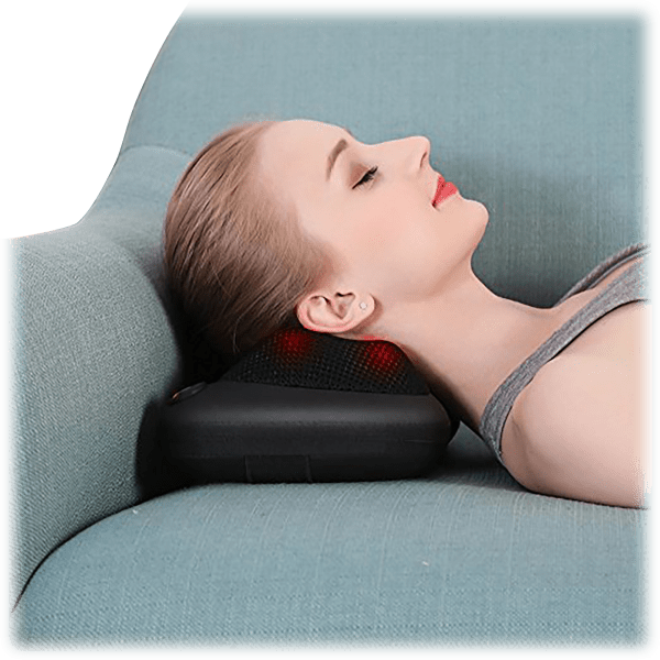 Vivitar Kneading & Heating Shiatsu Neck & Lumbar Massager