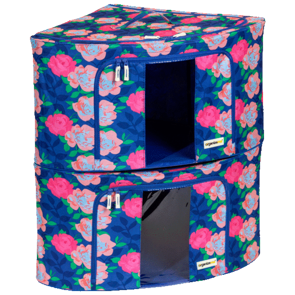 MorningSave 2Pack Organizeme Large Corner Collapsible Pop Up Storage