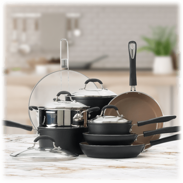 Morningsave 12 Piece Cuisinart Ceramica Xt Cookware Set