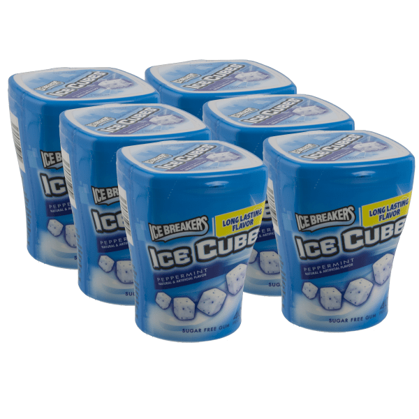 Meh 240forTuesday Ice Breakers 6Pack 40ct Gum (Spearmint & Peppermint)