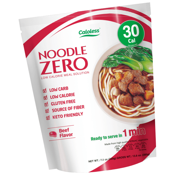 SideDeal 12Pack Caloless NoodleZero Low Calorie Konjac Shirataki