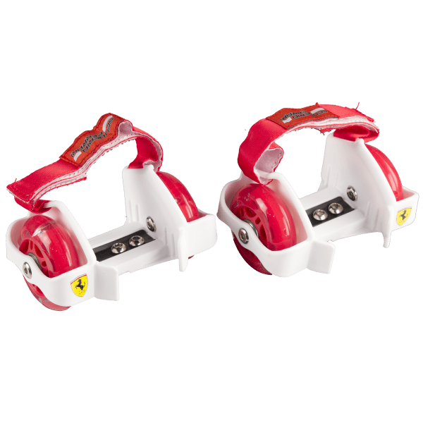 MorningSave Ferrari Officially Licensed Adjustable Heel Skates with Flashing Wheels