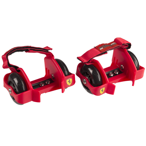 MorningSave Ferrari Adjustable Heel Skates with Flashing Wheels