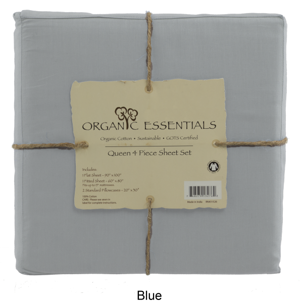 Meh Organic Essentials Cotton Sheet Sets