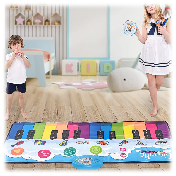 MorningSave Ondekt Kid's Floor Piano Mat