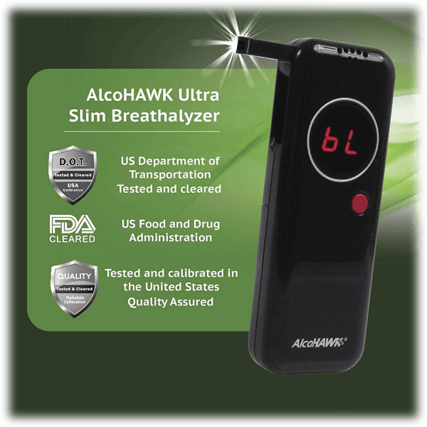 Meh 2Pack AlcoHAWK Digital Breathalyzer