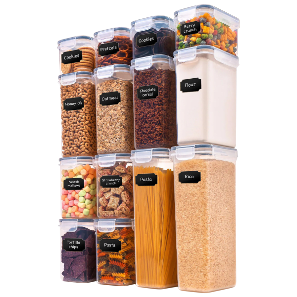 Morningsave Cheer Collection 14 Piece Air Tight Food Storage Container 9537