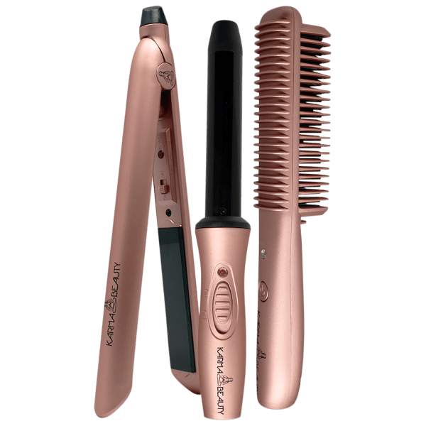 MorningSave Karma Beauty 3Piece Hair Tool Travel Set
