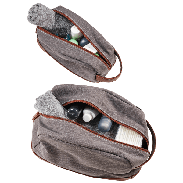 SideDeal 2Piece Fit & Fresh Men's Toiletry Bag Set