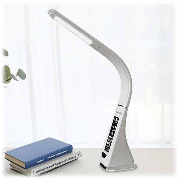 MorningSave iHome Powerlight Flex LED Desk Lamp with USB Charge Port