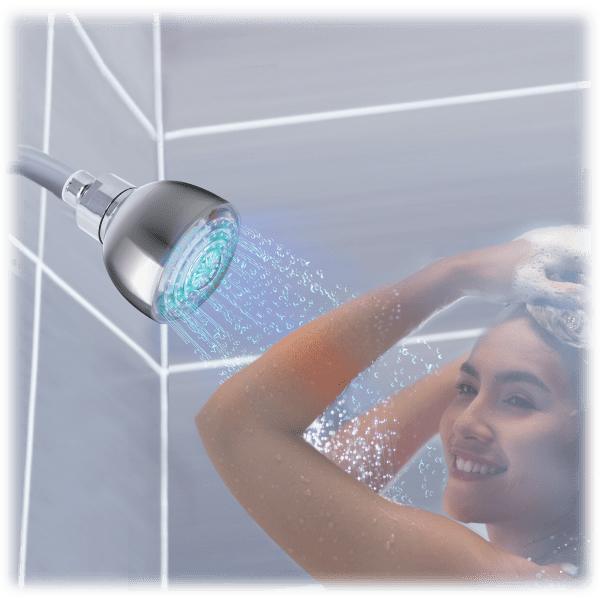 MorningSave Tech Theory Illuminated Color Changing Led Shower Head