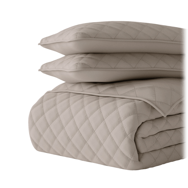 SideDeal Cloth & Gable Diamond Stitch Quilted Coverlet Set