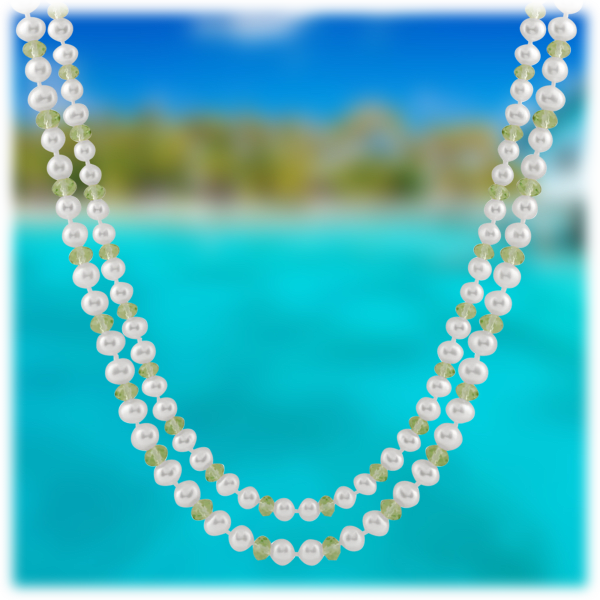 Morningsave Splendid Pearls Endless 48 Freshwater Pearl Necklace