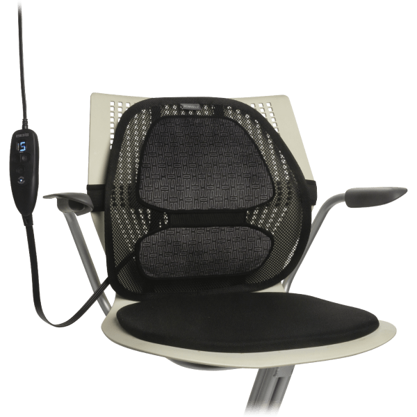 Homedics Heated Contouring Mesh Back support 6 Heat Settings Home Office  Chair